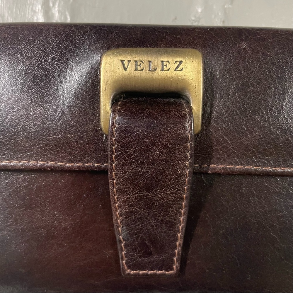 Velez dark brown leather wallet - Picture 3 of 15